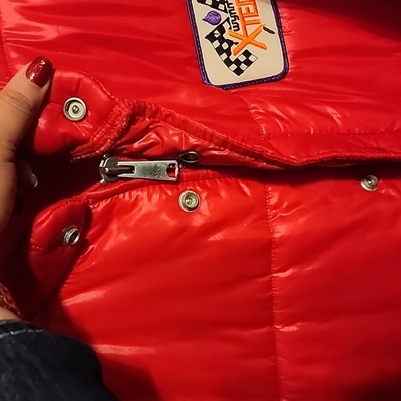 Vintage 70s Wynns Racing Jacket Deadstock Red - Picture 6 of 8